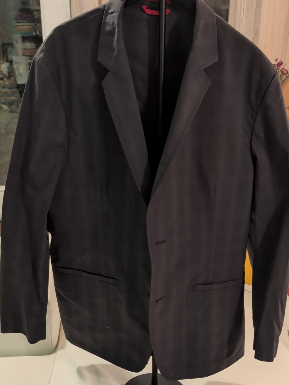 Alfani Dark Gray Lightweight Blazer